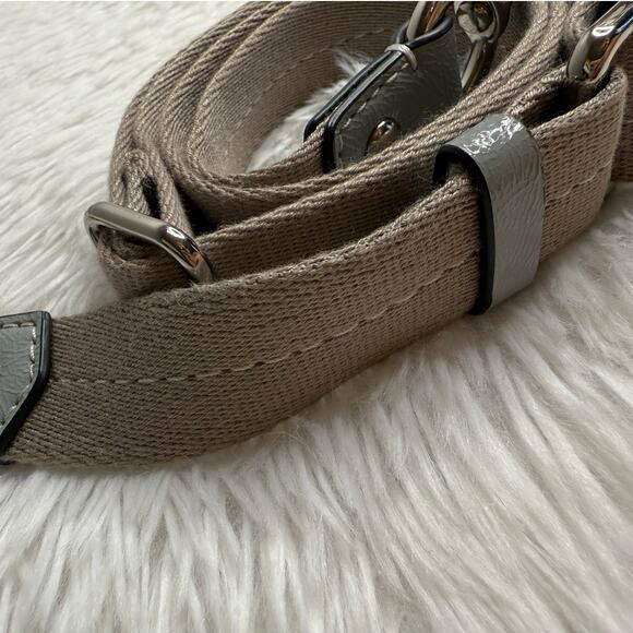 COACH Gray Poppy Replacement Strap Shoulder Strap - Picture 3 of 5